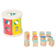 Lavinamasis žaislas rūšiavimui SMALL FOOT Rolling Shape-sorting Cube