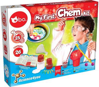 Mokslinis rinkinys BO. Mano pirmasis chemijos rinkinys