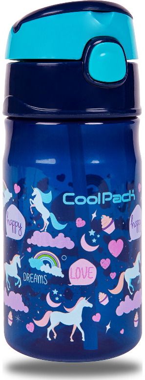 Plastikinė gertuvė COOLPACK HAPPY UNICORN, 300 ml