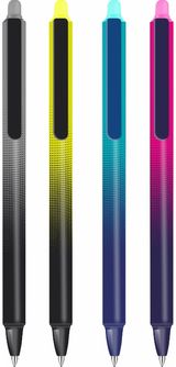 Ištrinamas rašiklis CP GRADIENT DARK, 0,5 mm, įv.spalvų