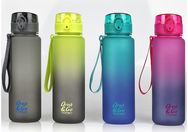 Plastikinė gertuvė GRADIENT FRAPE/OCEAN/LEMON/GREY, 600 ml