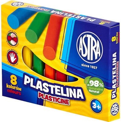 Plastilinas ASTRA, 6 spalvos