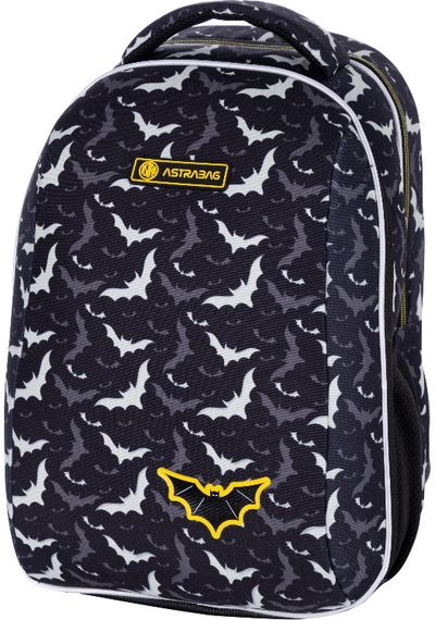 Forminė kuprinė Astrabag NIGHT BATS, 39 cm, Ultra Leight