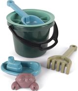 Smėlio žaislų rinkinys BLUE MARINE TOYS medvilnės maišelyje, 6 dalys