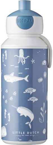 Plastikinė gertuvė MEPAL POP-UP OCEAN, 400 ml