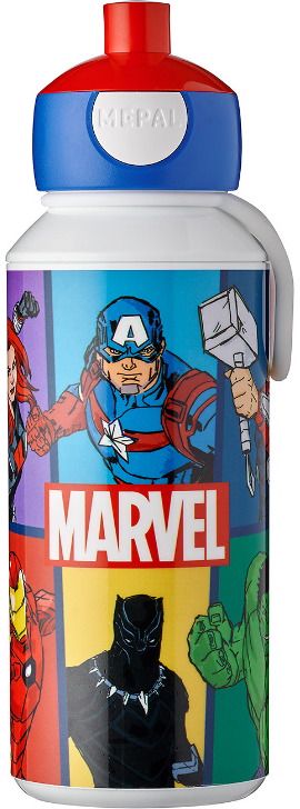 Plastikinė gertuvė MEPAL POP-UP AVENGERS, 400 ml