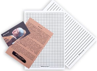 Užrašinė Manuscript AZARIYEVA 2019, 80 l.