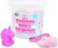 Minkštų figūrėlių rinkinys SQUISHY CUTE ANIMAL TUB 18 vnt.