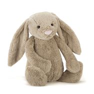Pliušinis žaislas zuikis BASHFUL CREAM BUNNY (didelis) 36 cm.