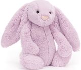 Pliušinis žaislas zuikis BASHFUL Lilac Bunny (vidutinis)