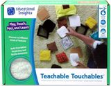Skirtingų tekstūrų žaidimas LR TEACHABLE TOUCHABLES™ TEXTURE SQUARES