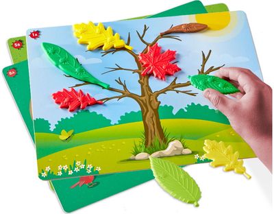 Sensorinis žaidimas LR SENSORY LEAVES MATH ACTIVITY SET