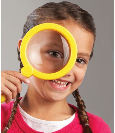 Didelis padidinimo stiklas LEARNING RESOURCES įv. rūšys