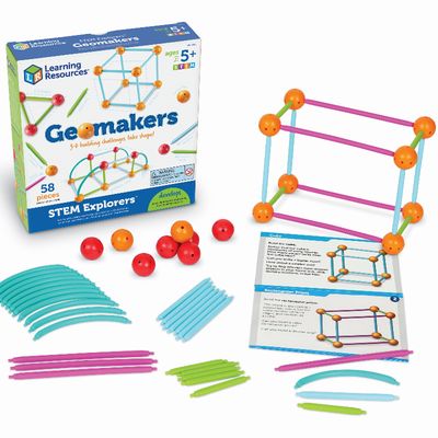 Mokomasis konstruktorius formoms LR STEM EXPLORERS: GEOMAKERS
