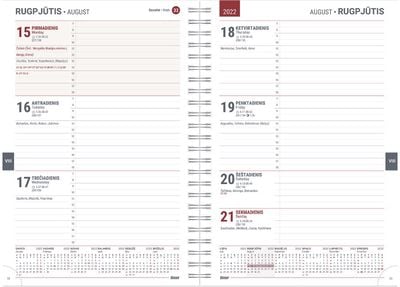 Darbo knyga A5 2022/2023 18 mėnesių Spirex FLEX šv