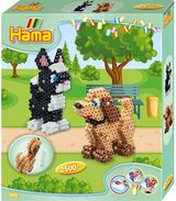 Karoliukų mozaika HAMA MIDI 3D Dog & Cat, 2.500 vnt.