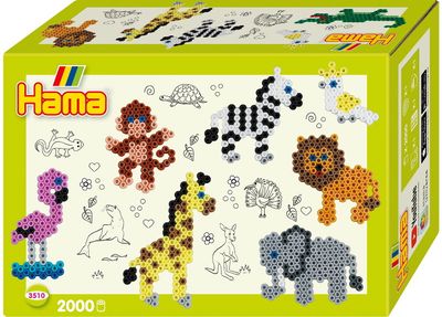 Karoliukų mozaika HAMA MIDI Zoo Animals, 2.000 vnt.