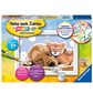 Tapyba pagal numerius RAVENSBURGER Kačiukas ir šuniukas 8.5 x 12 cm