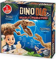 Archeologo rinkinys BUKI iškask du skirtingus dinozaurus