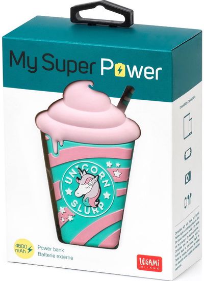 Išorinė baterija LEGAMI MY SUPER POWER 4800 mAh UNICORN