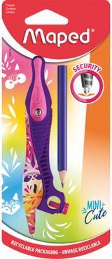 Skriestuvas MAPED Mini Cute su pieštuku