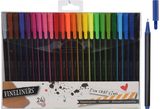 Rašikliai Fineliner CRAFT STUDIO, 24 spalvos