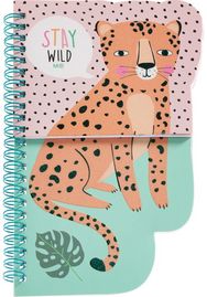 Užrašinė MR STAY WILD DOUBLE su spirale, 21 cm