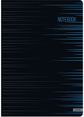 Sąsiuvinis DARK, A4, 70 g, 96 l., linijomis