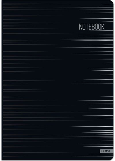 Sąsiuvinis DARK, A4, 70 g, 96 l., linijomis