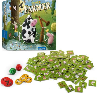 Stalo žaidimas SUPERFARMER (kelioninis dydis)