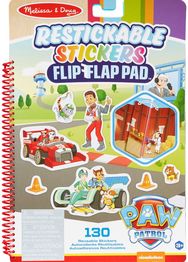 Daugkartinių lipdukų rinkinys MELISSA&DOUG Paw Patrol Flip-Flap Pad Clas
