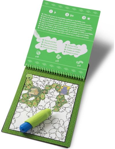 Užduočių kortelės su vandens rašikliu MELISSA&DOUG Water Revel Pad (EN)