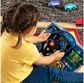 Žaislas vairas ir prietaisų skydelis MELISSA&DOUG su garsu