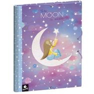 Dėklas sąsiuviniams MOON, A4, 2 cm