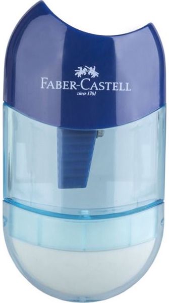 Drožtukas + trintukas Faber-Castell COMBI, Blue, bl