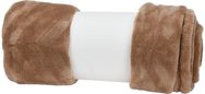 Pledas BRUSHED BROWN FLANNEL, 160x130 cm