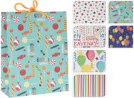Dovanų maišelis BIRTHDAY MIX, didelis 32cm