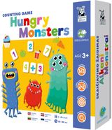 Mokomasis skaičiavimo žaidimas HUNGRY MONSTERS