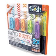 Vabalų robotų rinkinys HEXBUG Nano + Flash, 5 vnt., pridėtos baterijos