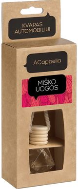 Automobilio kvapas ACAPPELLA MIŠKO UOGOS stikliniame buteliuke, 7ml