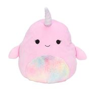 Pliušinis žaislas SQUISHMALLOWS rožinis narvalas 30 cm W8A