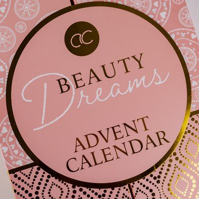 Kosmetikos advento kalendorius BEAUTY DREAMS, 21,5x6x25,5 cm