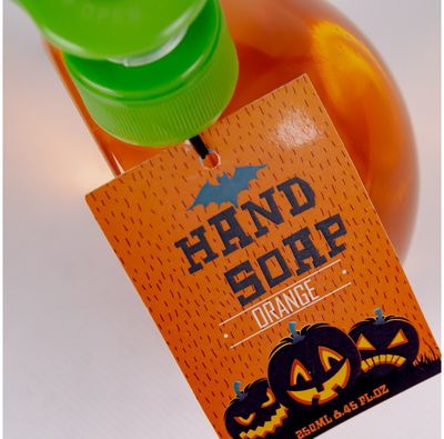 Skystas rankų muilas HALLOWEEN su dozatoriumi, 350ml