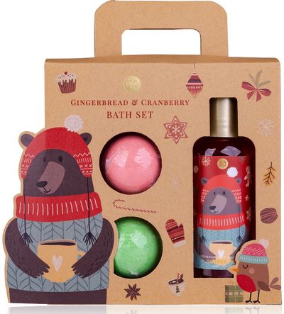 Dovanų rinkinys HELLO WINTER (dušo želė+vonios burbulai)