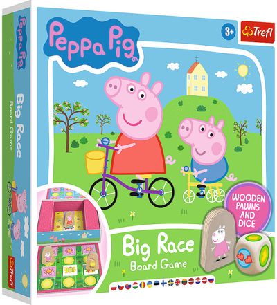 Stalo žaidimas TREFL Peppa the Pig game Big race