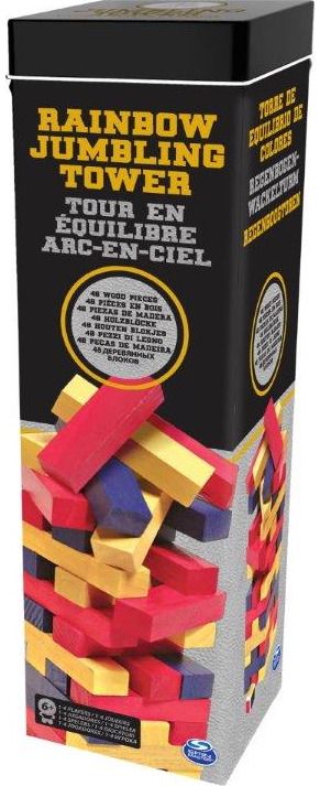 Stalo žaidimas CARDINAL GAMES griūvantis bokštas spalvotas