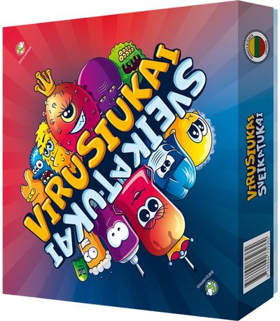 Stalo žaidimas VIRUSIUKAI IR SVEIKATUKAI