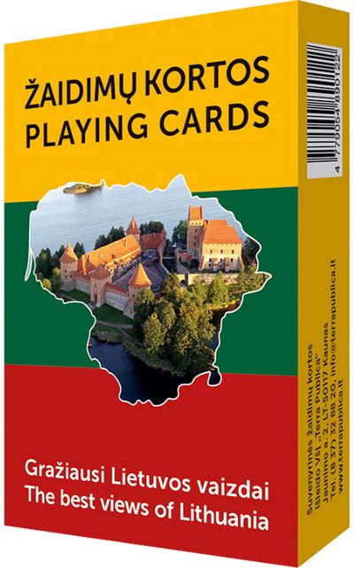 Žaidimų kortos GRAŽIAUSI LIETUVOS VAIZDAI