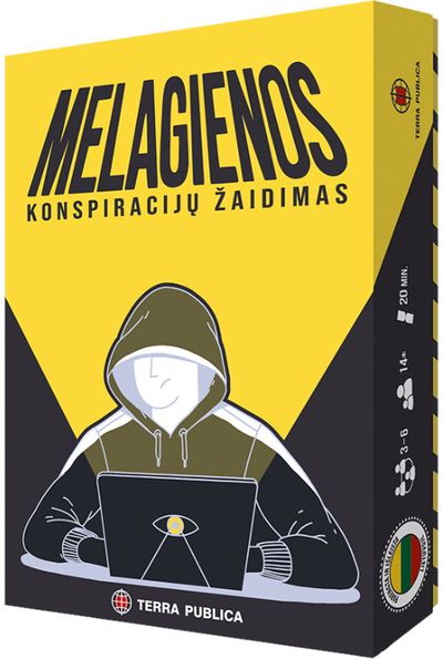 Stalo žaidimas MELAGIENOS. KONSPIRACIJŲ ŽAIDIMAS