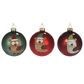 Eglutės burbulas XMAS OWL, 8 cm